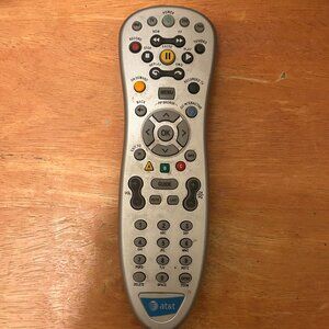 AT&T Uverse Remote Control Silver